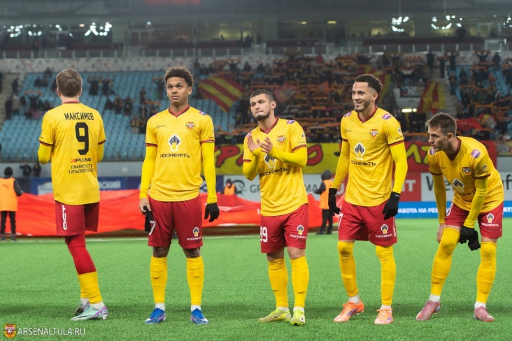 «Арсенал» Тула победил «СКА-Хабаровск» в 25-м туре Первой лиги