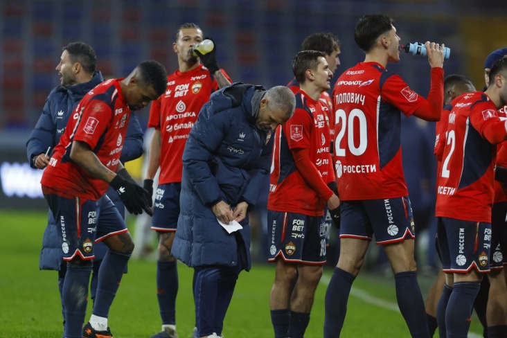 ЦСКА показал раздевалку команды после четвёртого матча подряд без побед в РПЛ