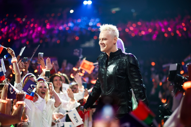 Ярослав Дронов (SHAMAN) выступает на Международном музыкальном конкурсе «Интервидение-2025»