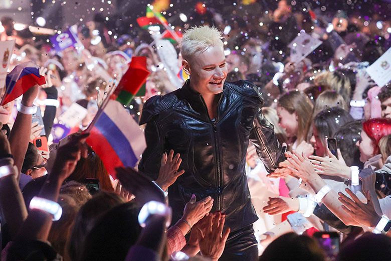 Ярослав Дронов (SHAMAN) на международном музыкальном конкурсе «Интервидение-2025»